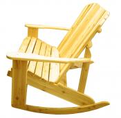 Click to enlarge image  - Adirondack Loveseat Rocker $379 - Designed for love birds with room for two to curl up in!